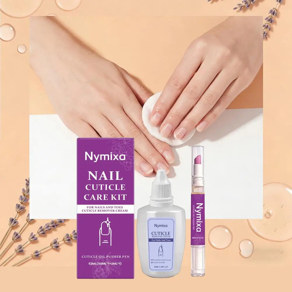 Nail Care Essence Pen Exfoliation Kit Moisturizes Gentle Cuticle Remover For Dry Nails Hands Manicure Care Tool