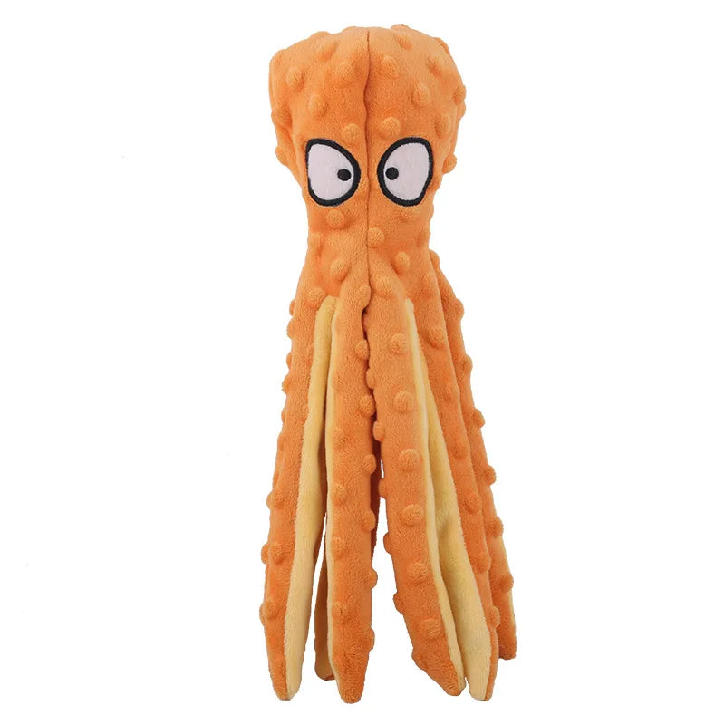 Everstead Plush Dinosaur Interactive Chew Toy for Small Dogs