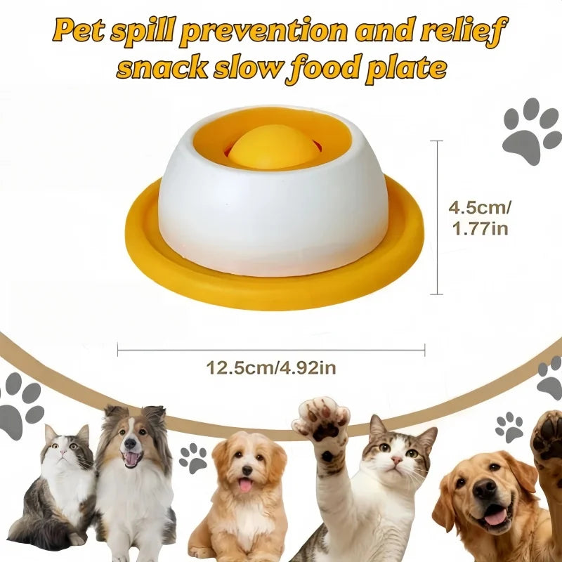 Everstead Interactive Dog & Cat Slow Feeder Puzzle Toy