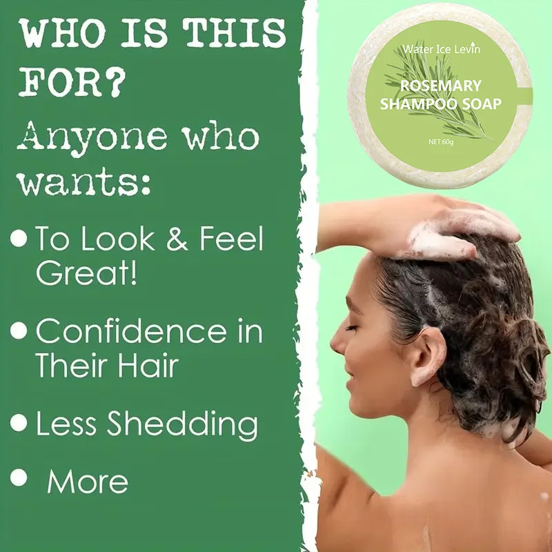 Everstead Rosemary Shampoo Bar – Hair & Scalp Care
