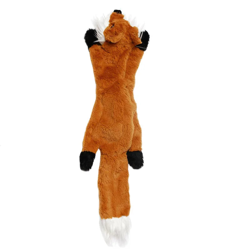 Everstead Plush Dinosaur Interactive Chew Toy for Small Dogs