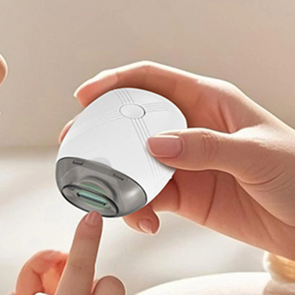 Electric Nail Care Kit Includes Grinding Polishing and Trimming Functions with 3-Speed Rechargeable for Adult