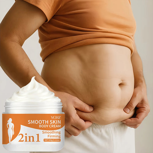 2-in-1 Body Moisturizing Thermal Cream - Firming and Lifting - Shea Butter and Plant Extracts - Controls Abdomen and Loose Skin - Hydrating Care for Arms and Legs - Suitable for All Skin Types - 60g