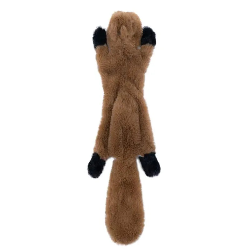 Everstead Plush Dinosaur Interactive Chew Toy for Small Dogs