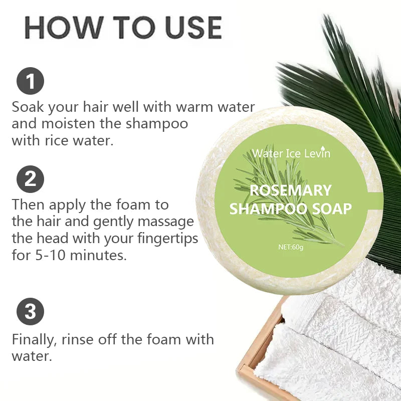 Everstead Rosemary Shampoo Bar – Hair & Scalp Care
