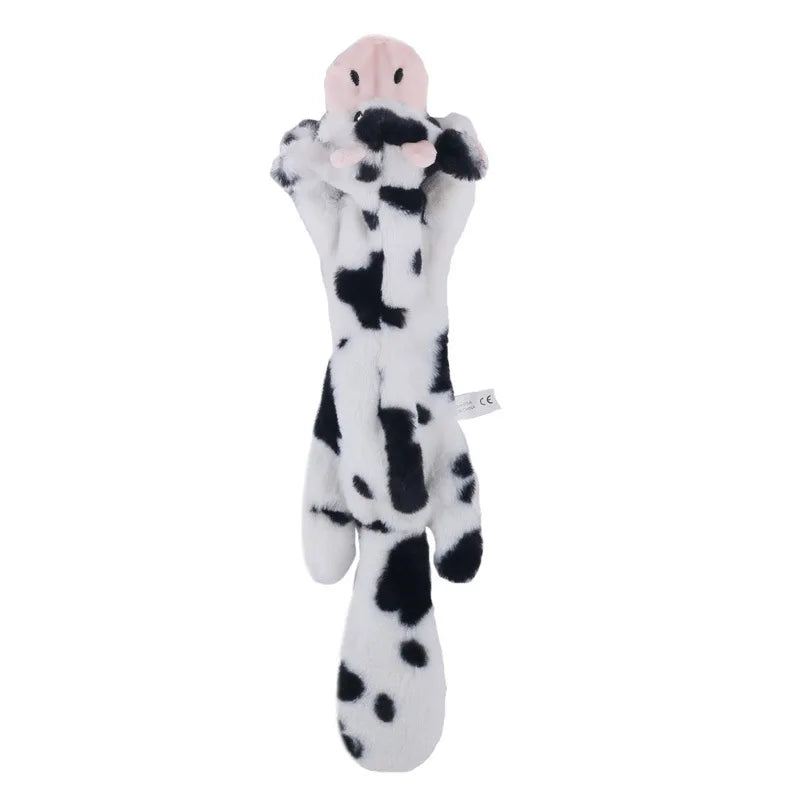 Everstead Plush Dinosaur Interactive Chew Toy for Small Dogs