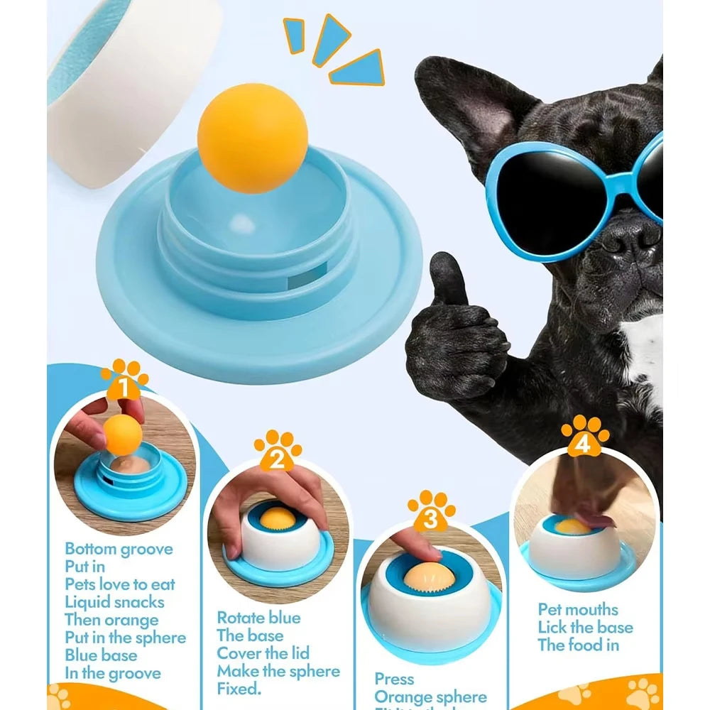 Everstead Interactive Dog & Cat Slow Feeder Puzzle Toy