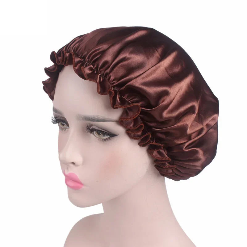 Everstead Satin Sleep Bonnet – Adjustable Hair Protection Cap