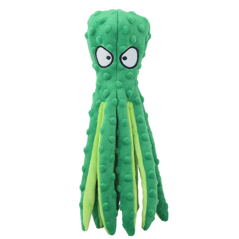 Everstead Plush Dinosaur Interactive Chew Toy for Small Dogs