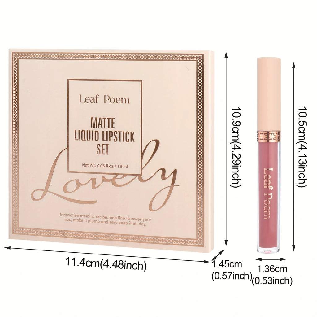Everstead 8-Piece Matte Lipstick Set