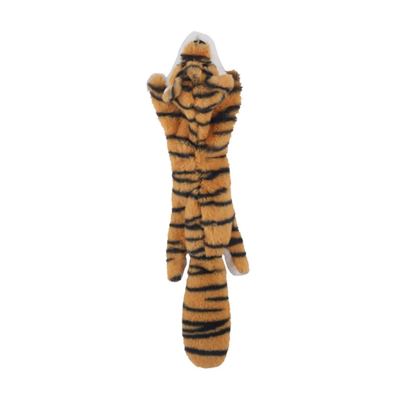 Everstead Plush Dinosaur Interactive Chew Toy for Small Dogs