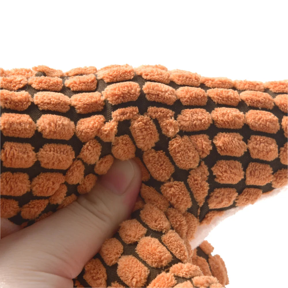 Everstead Plush Dinosaur Interactive Chew Toy for Small Dogs