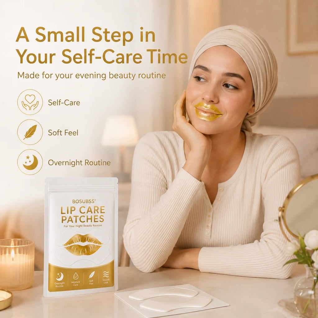 Everstead Hydrating Lip Care Patches – 10-Piece Moisturizing Lip Treatment Set for Overnight Lip Care