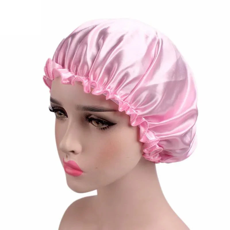 Everstead Satin Sleep Bonnet – Adjustable Hair Protection Cap